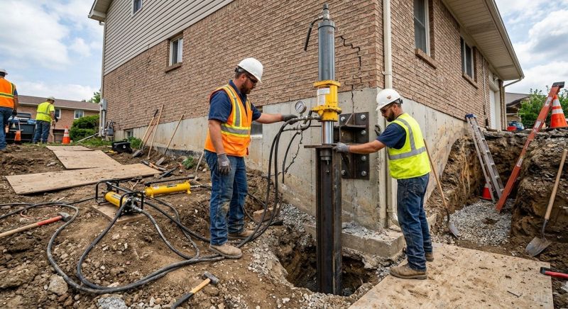 Settling Foundation Service in Exeter, RI