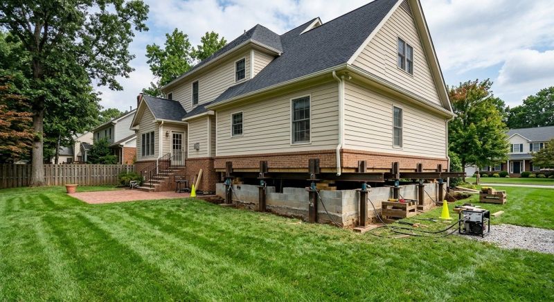 Settling Foundation Service in Norton, MA