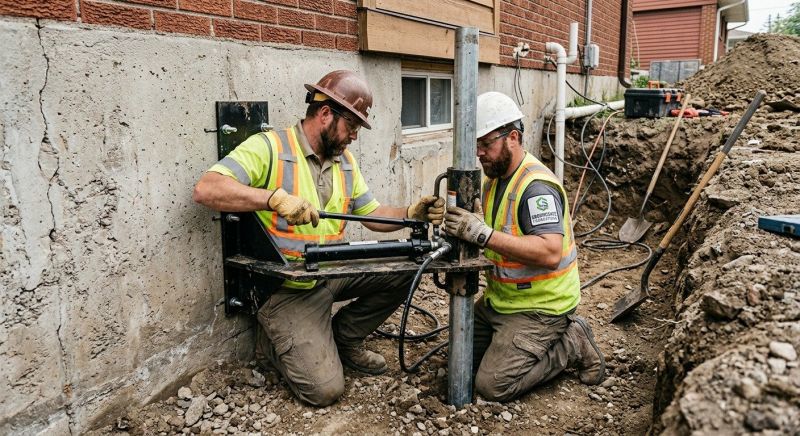 Settling Foundation Service in Wakefield, RI
