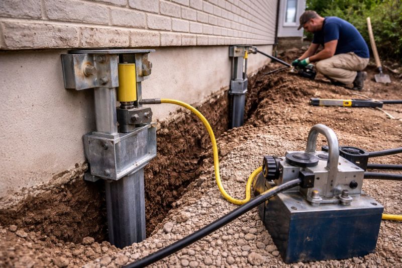 Sinking Foundation Repair in Riverside, RI
