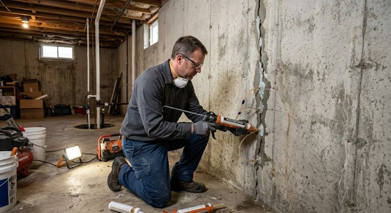 Structural Crack Repair in Tiverton, RI