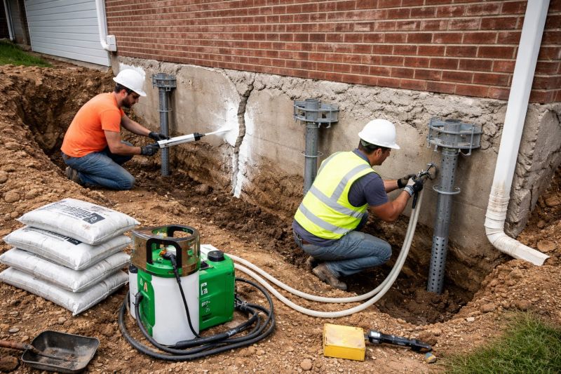 Structural Foundation Repair in Dighton, MA