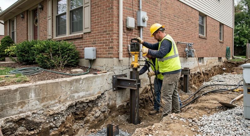Structural Foundation Repair in Raynham, MA