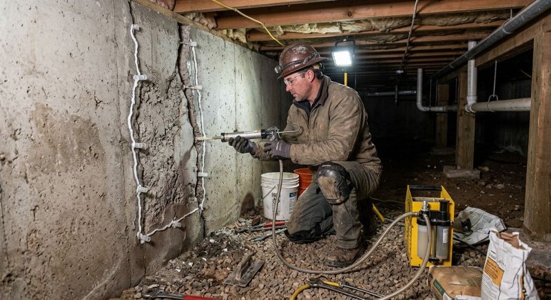 Structural Foundation Repair in Warren, RI
